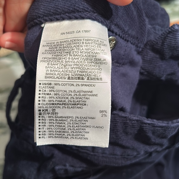 Banana Republic Navy Blue Corduroy Pants - Picture 9 of 10